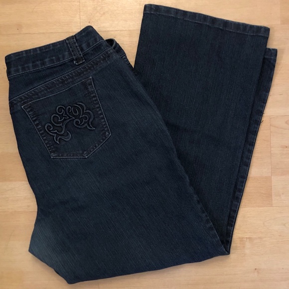 SWAK Straight Leg Jeans 18W - Picture 2 of 4